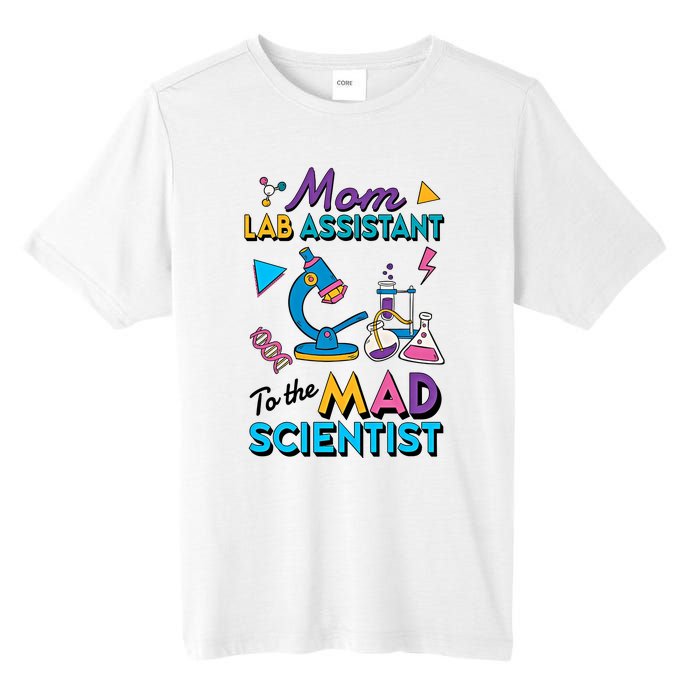 Mom Lab Assistant To The Mad Scientist Mom Lab Week Lab Tech Tall Fusion ChromaSoft Performance T-Shirt