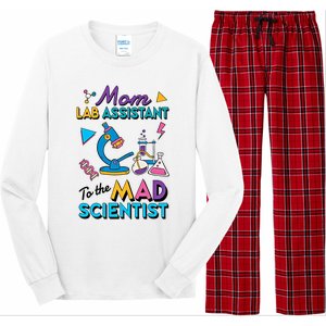 Mom Lab Assistant To The Mad Scientist Mom Lab Week Lab Tech Long Sleeve Pajama Set