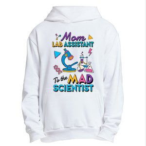 Mom Lab Assistant To The Mad Scientist Mom Lab Week Lab Tech Urban Pullover Hoodie