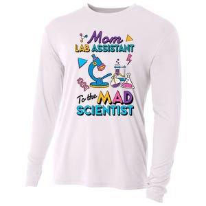 Mom Lab Assistant To The Mad Scientist Mom Lab Week Lab Tech Cooling Performance Long Sleeve Crew