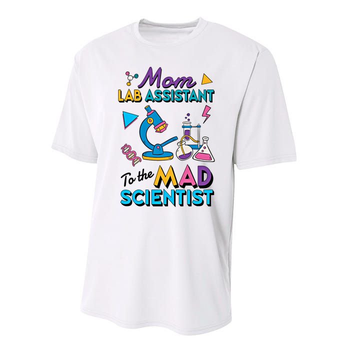 Mom Lab Assistant To The Mad Scientist Mom Lab Week Lab Tech Performance Sprint T-Shirt