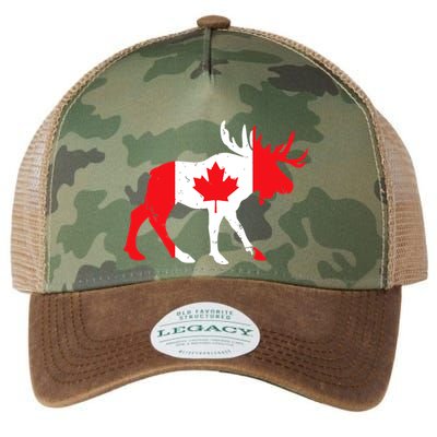 Maple Leaf Animal Canadian Flag Canada Legacy Tie Dye Trucker Hat