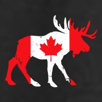 Maple Leaf Animal Canadian Flag Canada Adult Drive Performance Visor