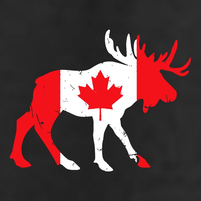 Maple Leaf Animal Canadian Flag Canada Adult Drive Performance Visor