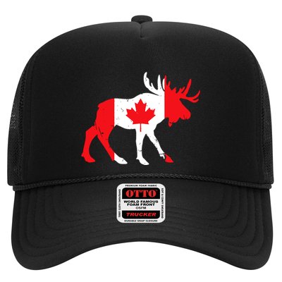 Maple Leaf Animal Canadian Flag Canada Trucker Hat