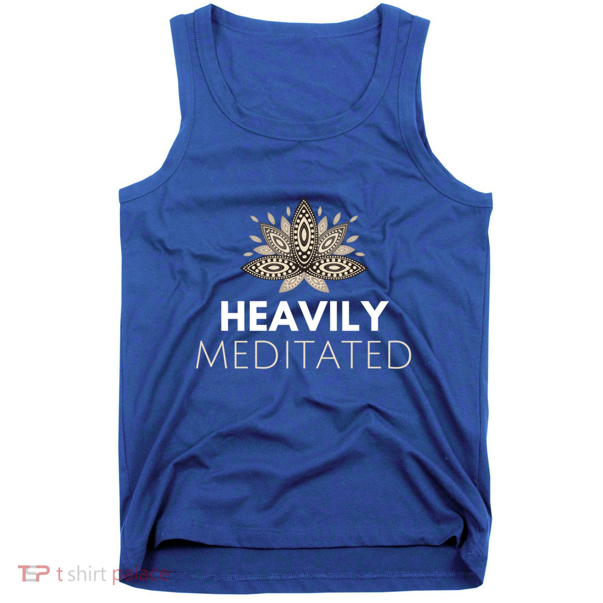 Meditating Lotus Asana Heavily Meditated Yoga Gift Tank Top