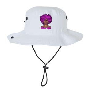 Mom Life African American Black Woman Legacy Cool Fit Booney Bucket Hat