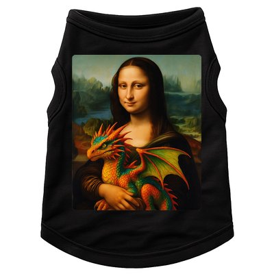 Mona Lisa And Her Pet Dragon Doggie Tank