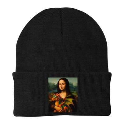 Mona Lisa And Her Pet Dragon Beanie