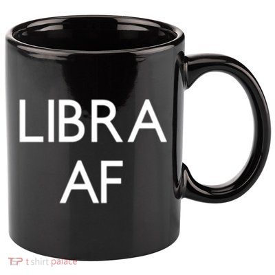 Minimalist Libra Af Gift Astrology Sept October Birthday Gift 11oz C Handle Ceramic Mug