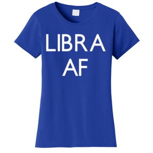 Minimalist Libra Af Gift Astrology Sept October Birthday Gift Women's T-Shirt