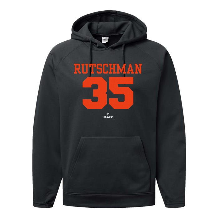 Major League Baseball Adley R.U.T.S.C.H.M.A.N Mlbruts Performance Fleece Hoodie