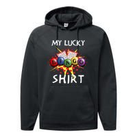 My Lucky Bingo Sweatshirt Cute Lucky Player Performance Fleece Hoodie