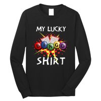 My Lucky Bingo Sweatshirt Cute Lucky Player Long Sleeve Shirt