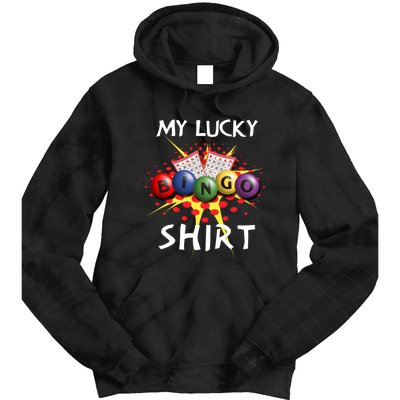 My Lucky Bingo Sweatshirt Cute Lucky Player Tie Dye Hoodie