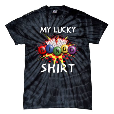 My Lucky Bingo Sweatshirt Cute Lucky Player Tie-Dye T-Shirt