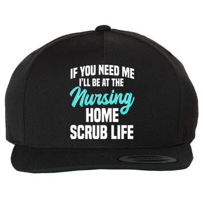 Midwife Labour Birth Obstetrician Nursing Home Scrub Life Cute Gift Wool Snapback Cap