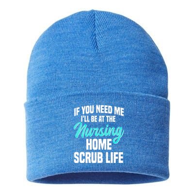 Midwife Labour Birth Obstetrician Nursing Home Scrub Life Cute Gift Sustainable Knit Beanie