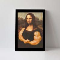 Mona Lisa Bodybuilding Muscle Gym Workout Outfits Canvas