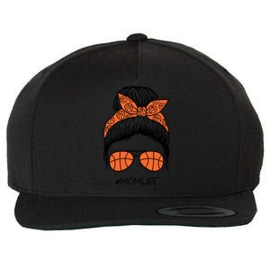 Mom Life Basketball Gift Wool Snapback Cap