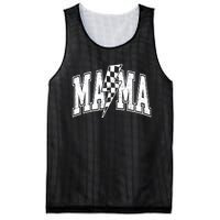 Mama Lightning Bolt Checkered MotherS Day Varsity For Mom Mesh Reversible Basketball Jersey Tank