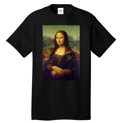 Mona Lisa By Leonardo Da Vinci Tall T-Shirt