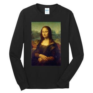 Mona Lisa By Leonardo Da Vinci Tall Long Sleeve T-Shirt