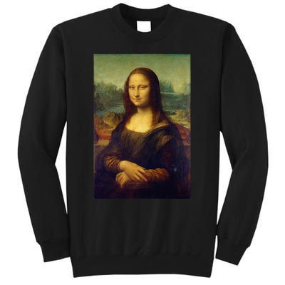 Mona Lisa By Leonardo Da Vinci Tall Sweatshirt