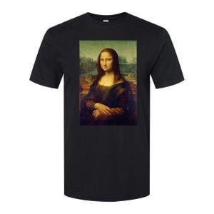 Mona Lisa By Leonardo Da Vinci Softstyle CVC T-Shirt