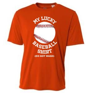 My Lucky Baseball Gift Funny Sport Baseball Lover Gift Cooling Performance Crew T-Shirt