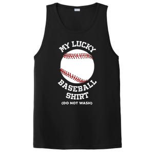 My Lucky Baseball Gift Funny Sport Baseball Lover Gift PosiCharge Competitor Tank