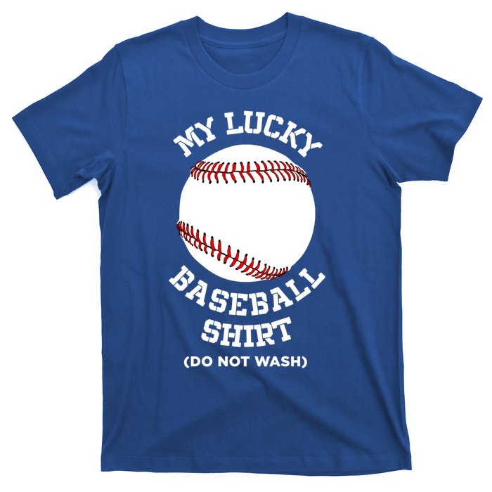 My Lucky Baseball Gift Funny Sport Baseball Lover Gift T-Shirt