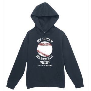 My Lucky Baseball Gift Funny Sport Baseball Lover Gift Urban Pullover Hoodie