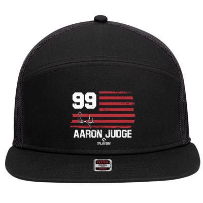 Major League Baseball Aaron Judge Mlbvn010 7 Panel Mesh Trucker Snapback Hat