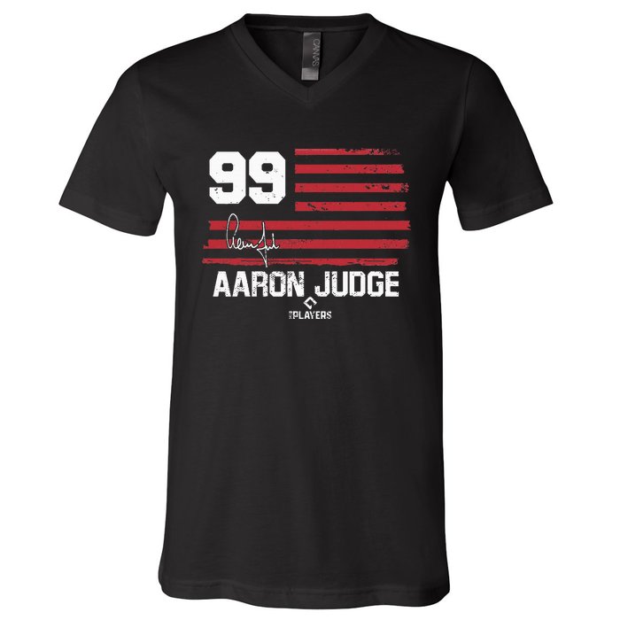 Major League Baseball Aaron Judge Mlbvn010 V-Neck T-Shirt