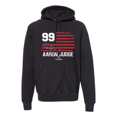 Major League Baseball Aaron Judge Mlbvn010 Premium Hoodie