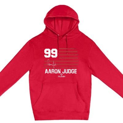 Major League Baseball Aaron Judge Mlbvn010 Premium Pullover Hoodie