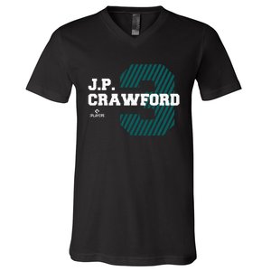 Major League Baseball J. P. Crawford V-Neck T-Shirt