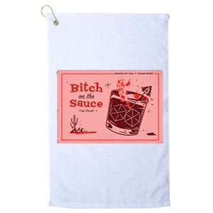 Miranda Lambert B Tch On The Sauce Postcards From Texas Platinum Collection Golf Towel