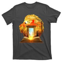 Magical Lion Book Reading Fan T-Shirt