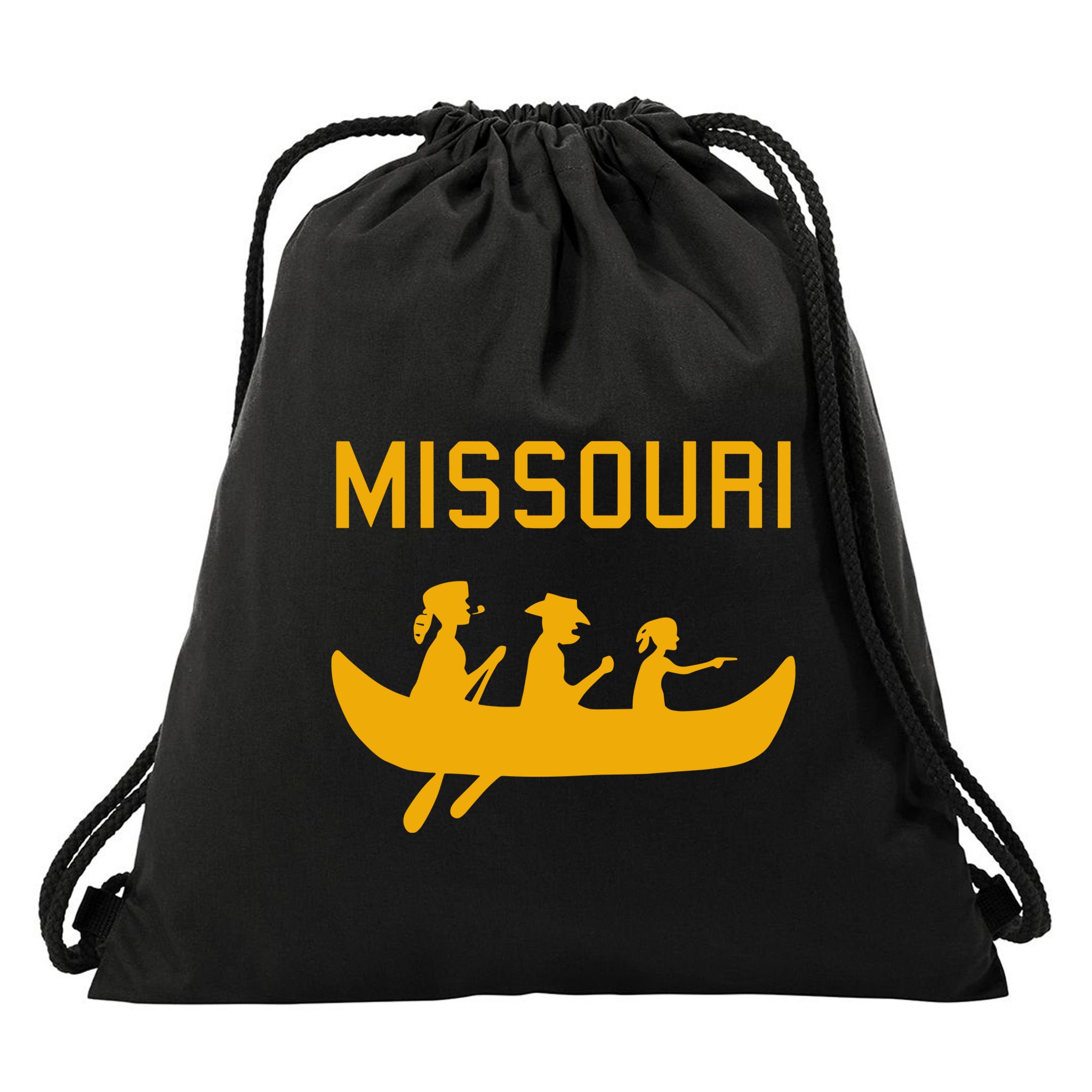 Missouri Logboat Brewing Drawstring Bag