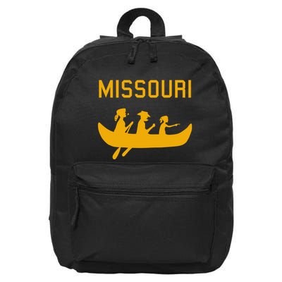 Missouri Logboat Brewing 16 in Basic Backpack