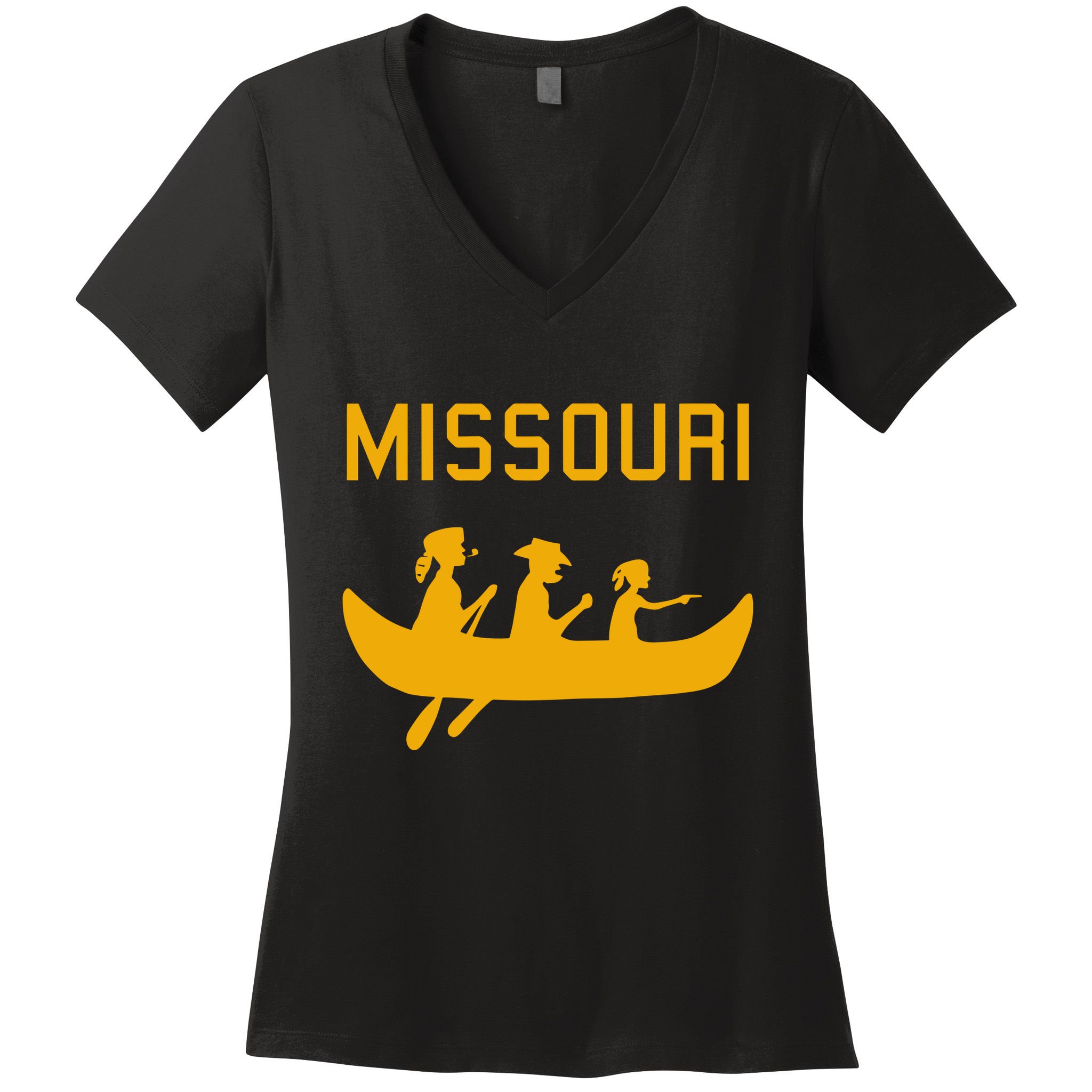 Missouri Logboat Brewing Women's V-Neck T-Shirt