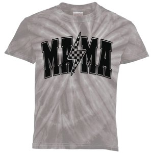 Mama Lightning Bolt Kids Tie-Dye T-Shirt