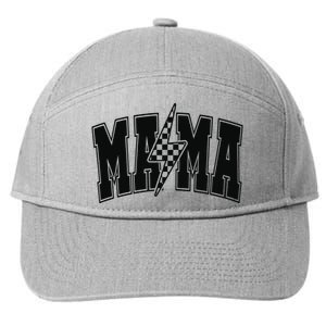 Mama Lightning Bolt 7-Panel Snapback Hat