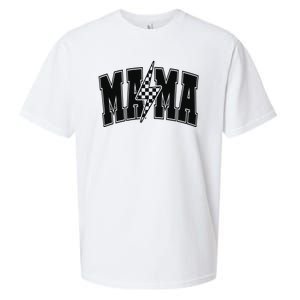 Mama Lightning Bolt Sueded Cloud Jersey T-Shirt