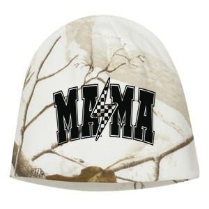 Mama Lightning Bolt Kati - Camo Knit Beanie