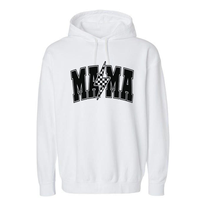 Mama Lightning Bolt Garment-Dyed Fleece Hoodie