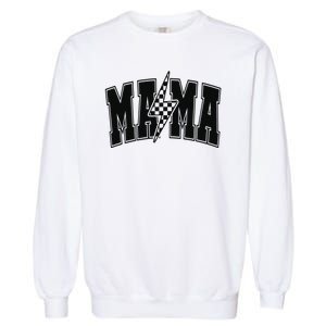 Mama Lightning Bolt Garment-Dyed Sweatshirt