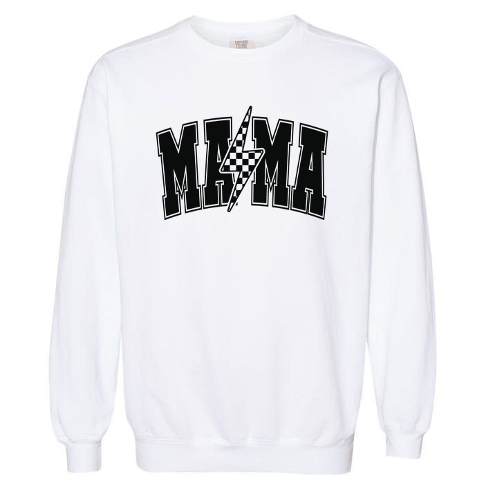 Mama Lightning Bolt Garment-Dyed Sweatshirt